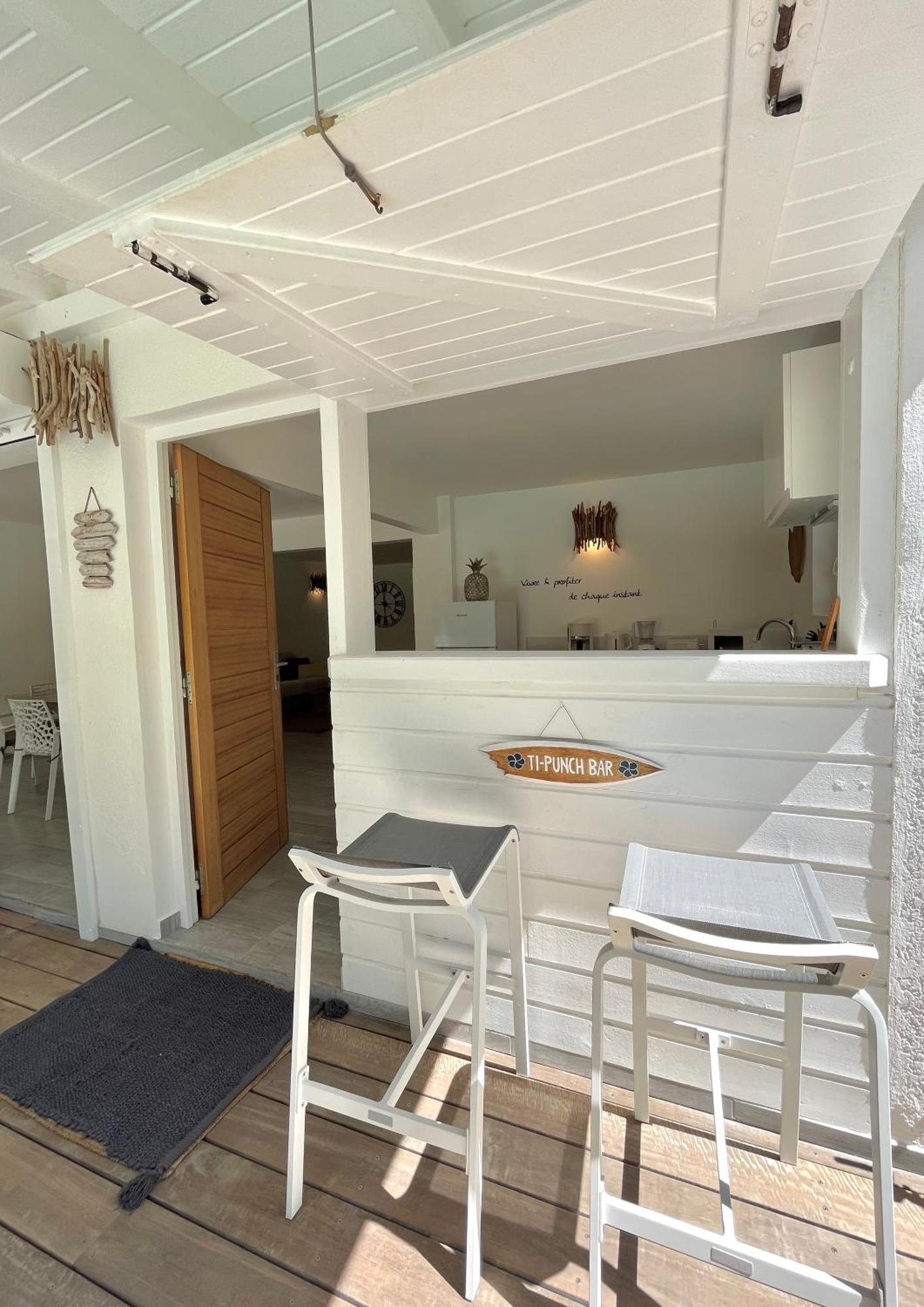Residence Ti Gwapabe, Proche Raisins Clairs Saint-Francois  Esterno foto