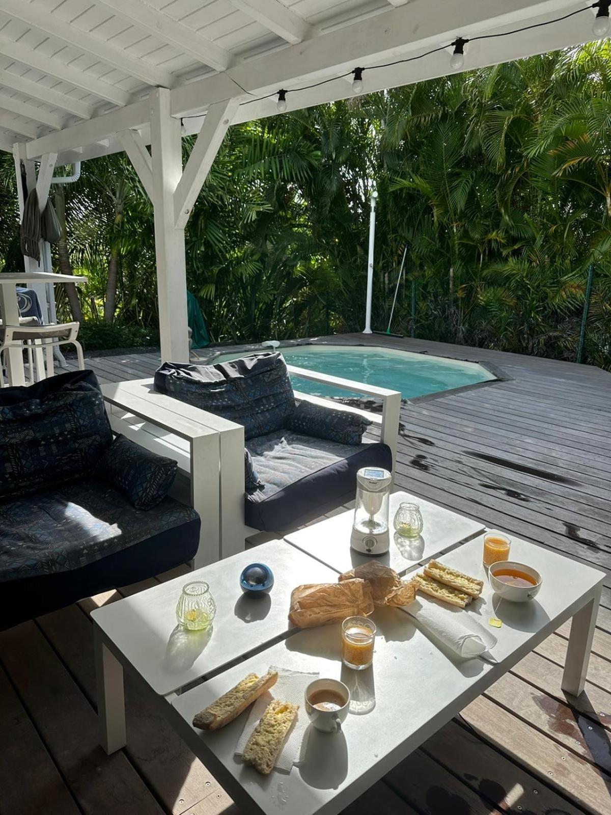 Residence Ti Gwapabe, Proche Raisins Clairs Saint-Francois  Esterno foto